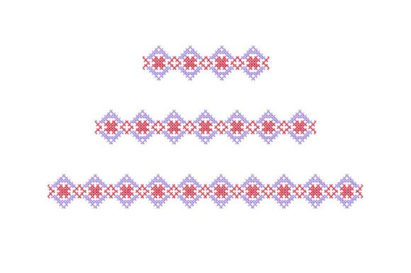 Border Cross Stitch Embroidery Patterns for Your Handmade Collection