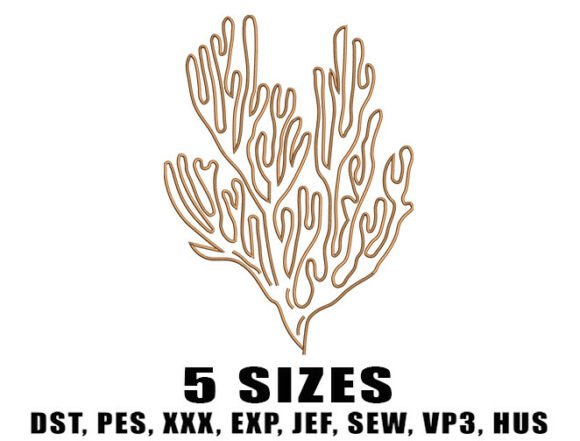 Coral Reef Embroidery Designs: A Summer-Inspired Holiday Addition