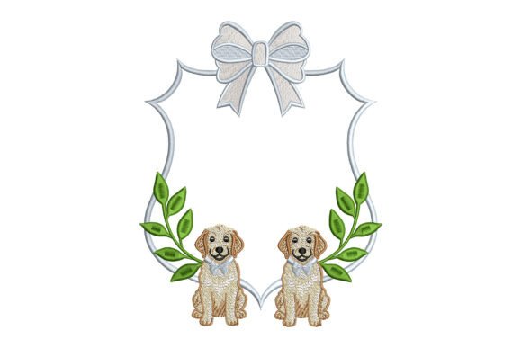Cute Golden Puppy Dog Embroidery Review for Apparel Projects