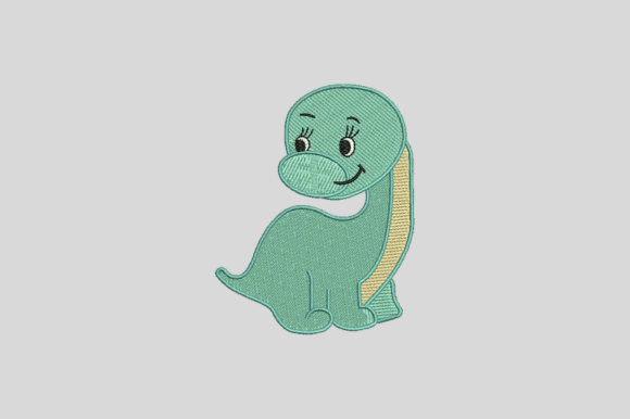Cute Little Dino Embroidery Designs: A Playful Addition to Your Projects