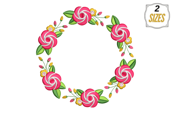Flowers Wreath Embroidery Review for Seasonal Creations