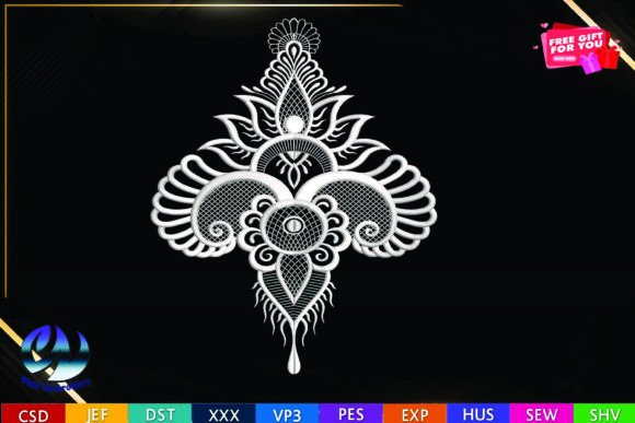 FSL Ornament Embroidery Design: A Seller’s Perspective