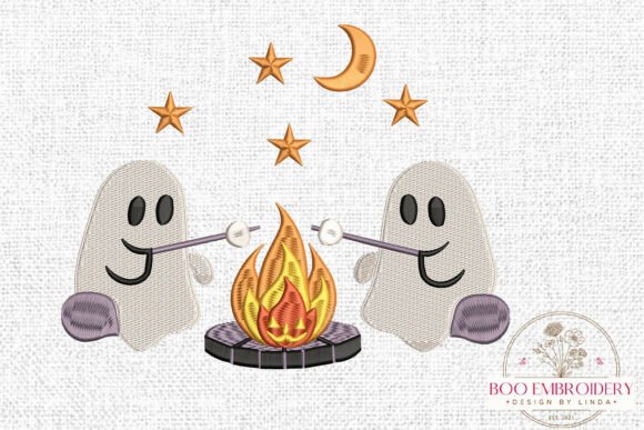 Ghost Campfire Embroidery Design Review