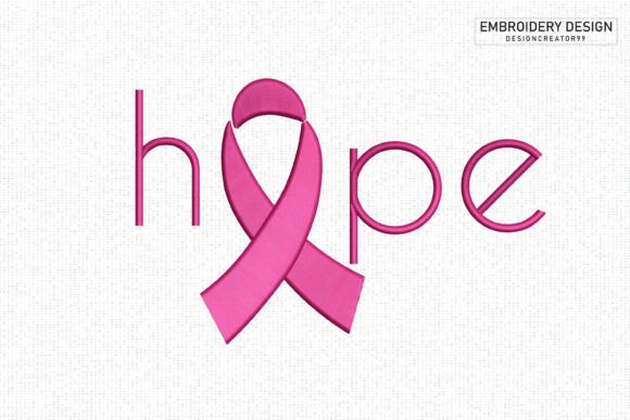 Hope Ribbon Breast Cancer Embroidery Design Review