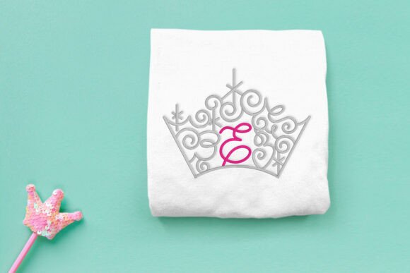 Magical Tiara with Letter E Embroidery Design Review
