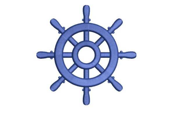 Nautical Ship’s Wheel Embroidery Design Review