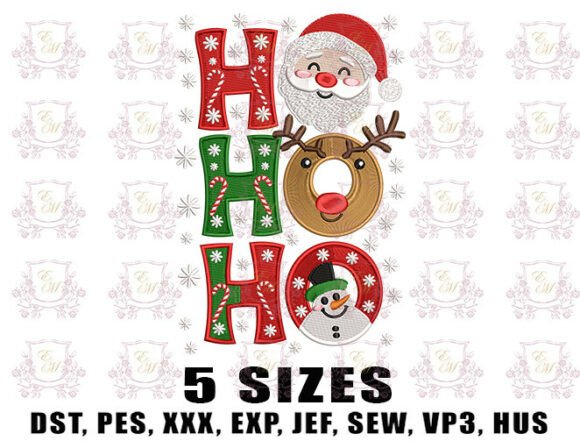Santa Holiday Xmas Embroidery Design Review