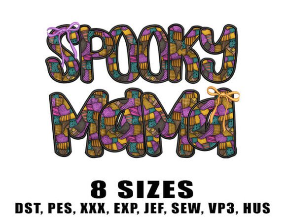 Spooky Mama Embroidery Design Review for Personalized Gifts